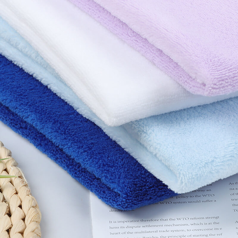 230g Solid Sleepwear Polyester Warp Knit Fabric for Sleepwear Wholesal 2